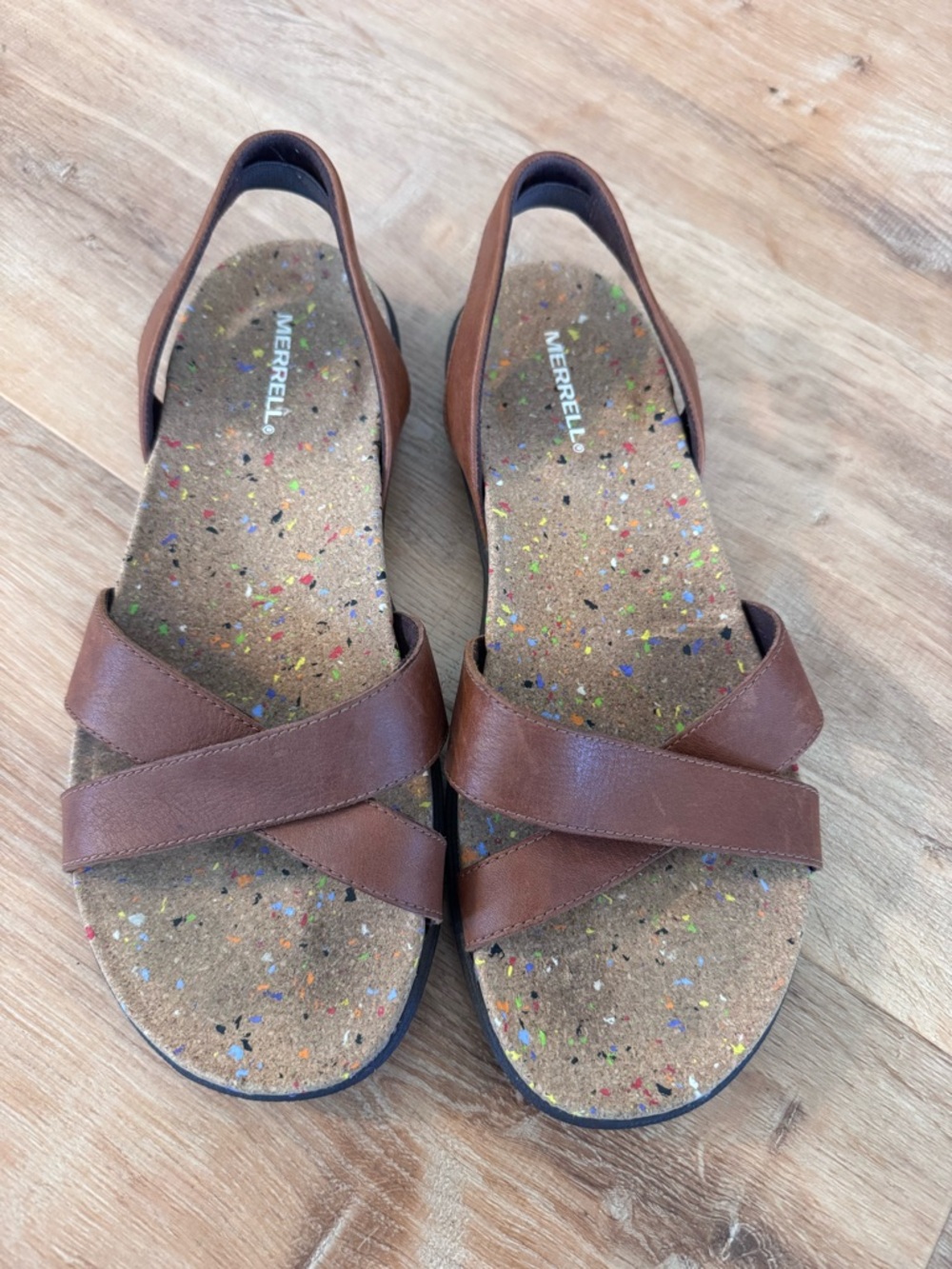Merrel Chardonnay Performance Footwear Sandal brown size 9 women’s